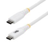 StarTech.com S2CEPR2MW-USB-CABLE USB-C to USB-C 2m Hvid