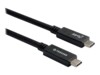 Prokord USB Type-C kabel 50cm Sort