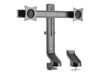 Eaton Tripp Lite Series Dual-Display Monitor Arm with Desk Clamp and Grommet - Height Adjustable, 17' to 27' Monitors Monteringssæt 2 LCD displays 17'-27'