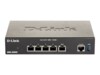 D-Link DSR-250V2 Router 4-port switch Kabling