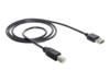 Delock EASY-USB USB-kabel 2m Sort