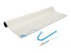 StarTech.com Anti-Static Mat - 25' x 27.5' Electrical Grounding Desk Pad - For Home or Work - Beige (M3013) Antistatisk desktop underlag