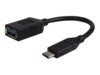 Prokord USB-C adapter 15cm Sort