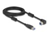 DeLOCK USB 3.0 USB-kabel 3m Sort