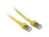 BTR CAT 6a Afskærmet parsnoet (STP) 1.5m Patchkabel Yellow