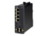 Cisco Industrial Ethernet 1000 Series Switch 6-porte Gigabit PoE+
