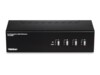TRENDnet TK 440DP KVM / audio / USB switch Desktop