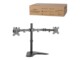 LogiLink Dual Monitor Desk Stand Monteringssæt 2 skærme 13'-32'