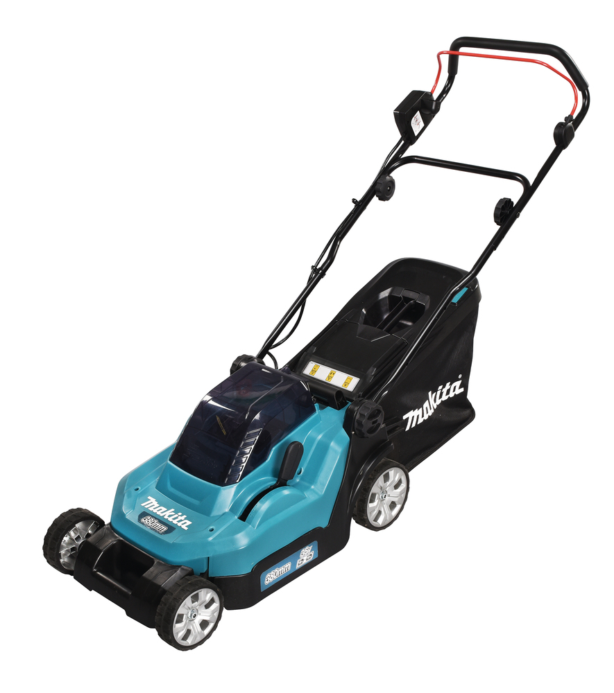 Makita DLM382PT2 Græsslåmaskine Elektrisk 3700opm 38 cm Skærebredde