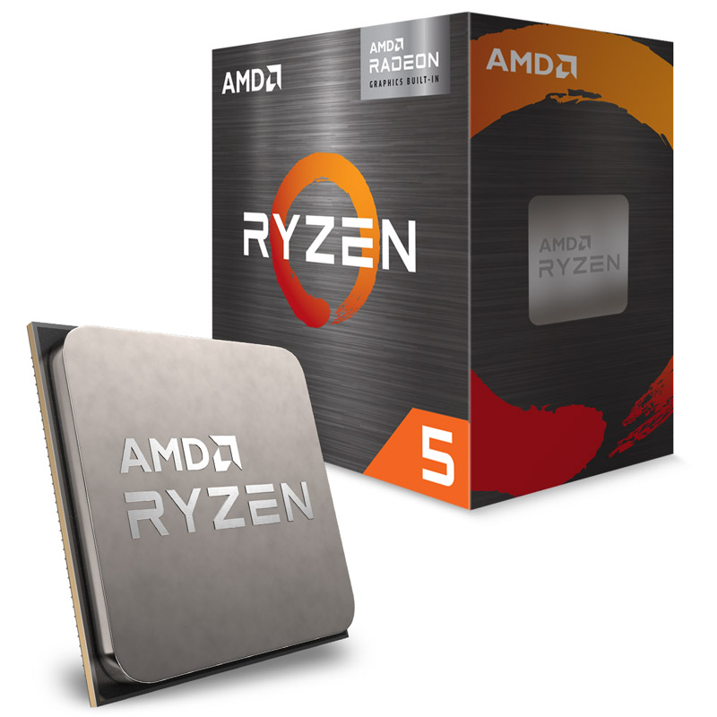 AMD Ryzen 5 5600G 3,9 GHz 6 kerner AM4 PIB - m/køler