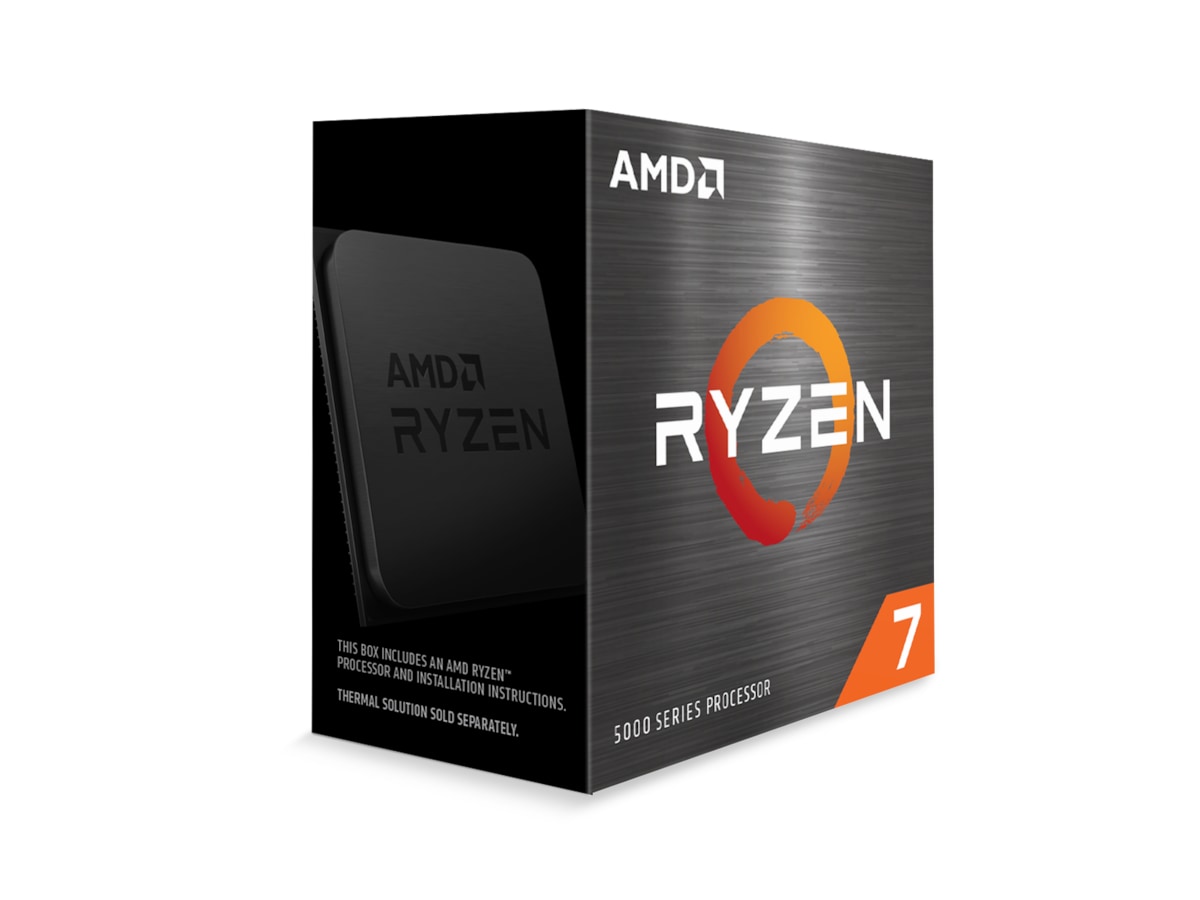 AMD Ryzen 7 5700X 3,4 GHz 8 kerner AM4 WOF - u/køler