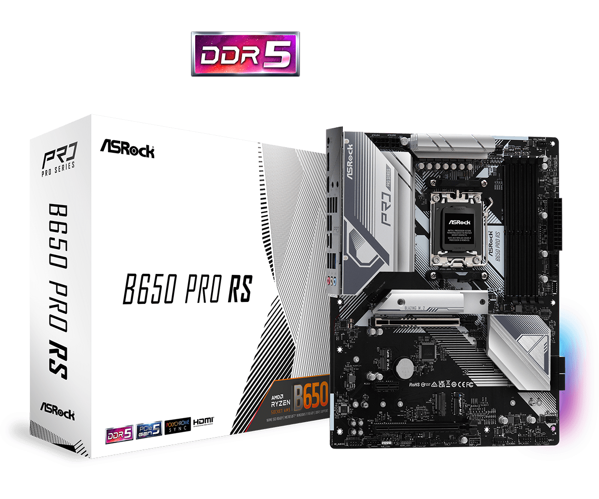ASRock B650 Pro RS ATX AM5 AMD B650