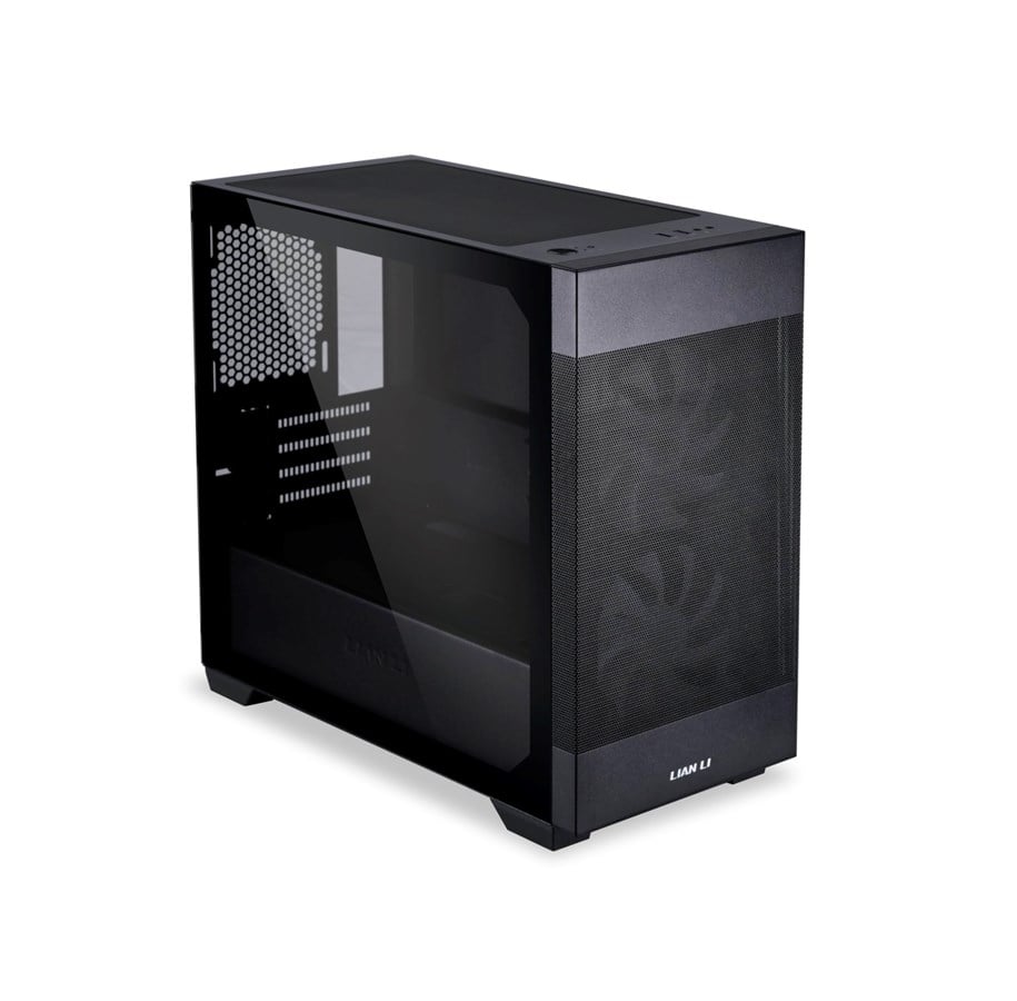 Lancool 205 MESH Tårn ATX Ingen strømforsyning Sort