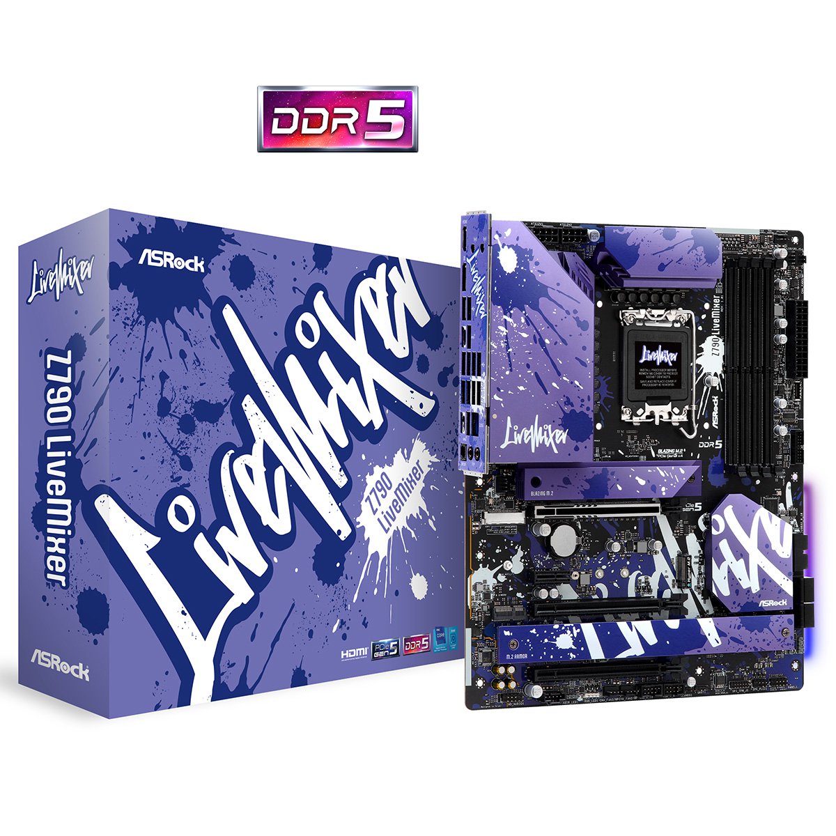 ASRock Z790 LiveMixer ATX LGA1700 Intel Z790