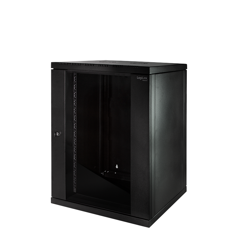 Wandkast 15U 600x 560mm 0 Watt Zwart LogiLink