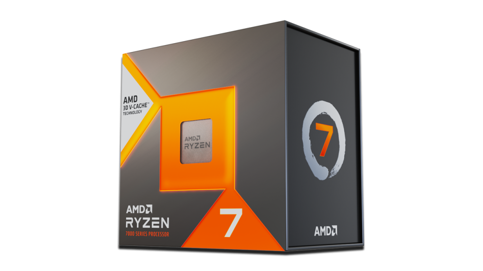 AMD Ryzen 7 7800X3D 4,2 GHz 8 kerner AM5 WOF - u/køler