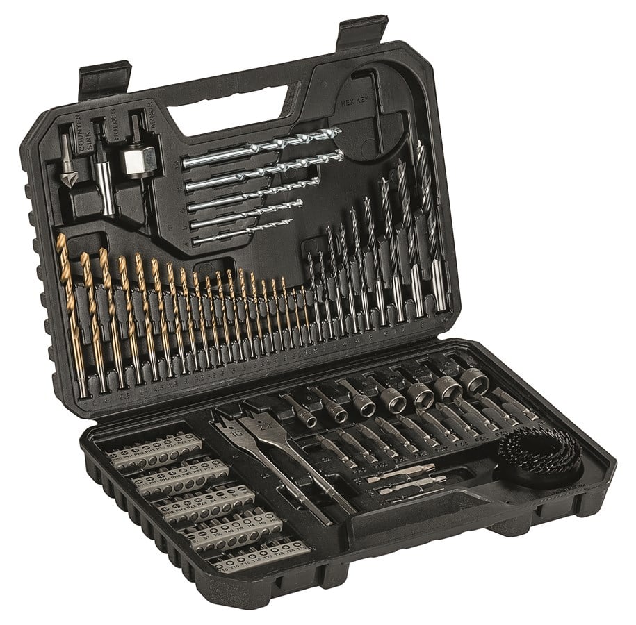 Bosch V-Line Titanium Bohrer + Bit Set 103tlg.