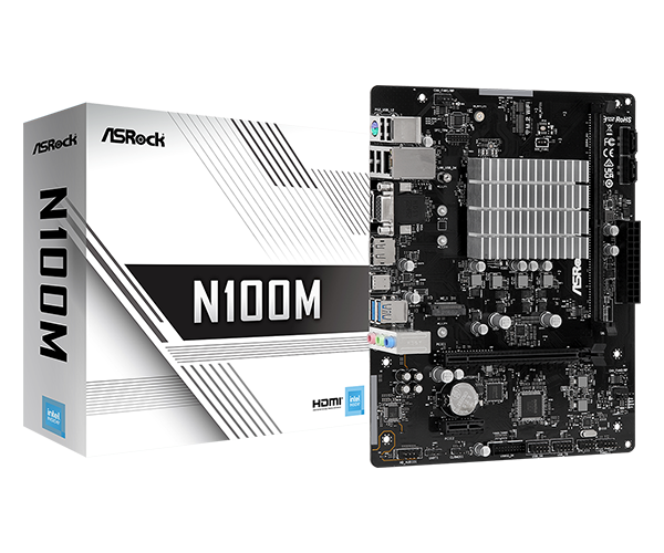 ASRock N100M Micro-ATX