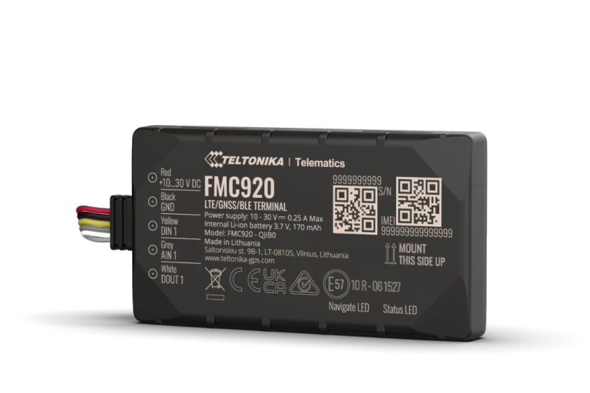 Teltonika FMC920-QKIB0 Sort