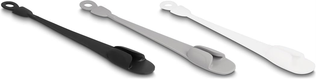 Delock Sort Grå Hvid