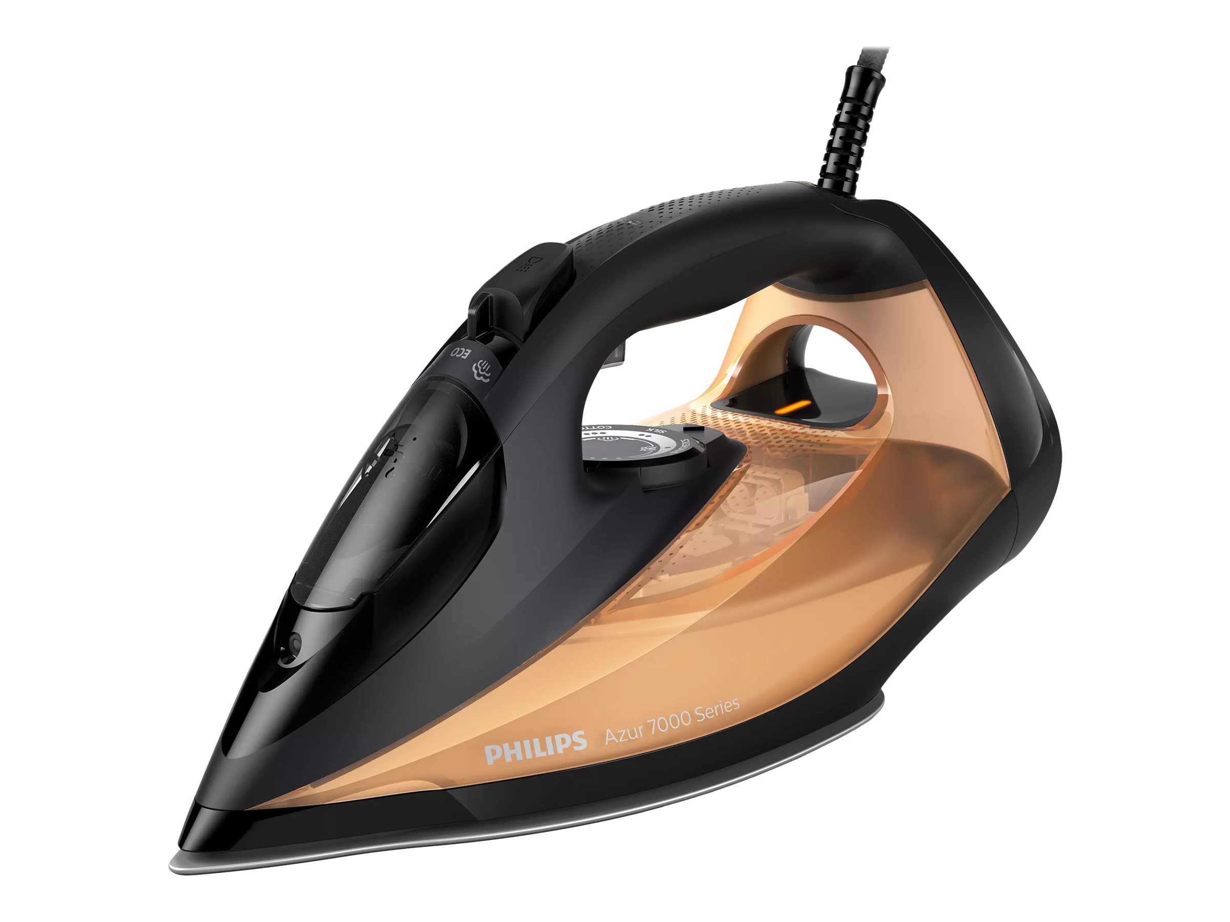 Philips Azur 7000 Series DST7040 Dampstrygejern 2800W Sort Guld