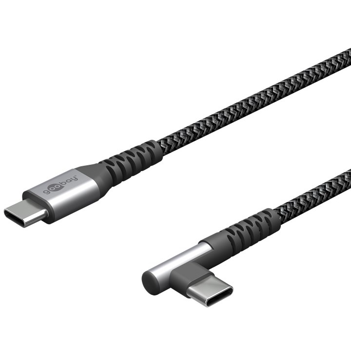Goobay 64660 USB-C to USB-C 2m Sort