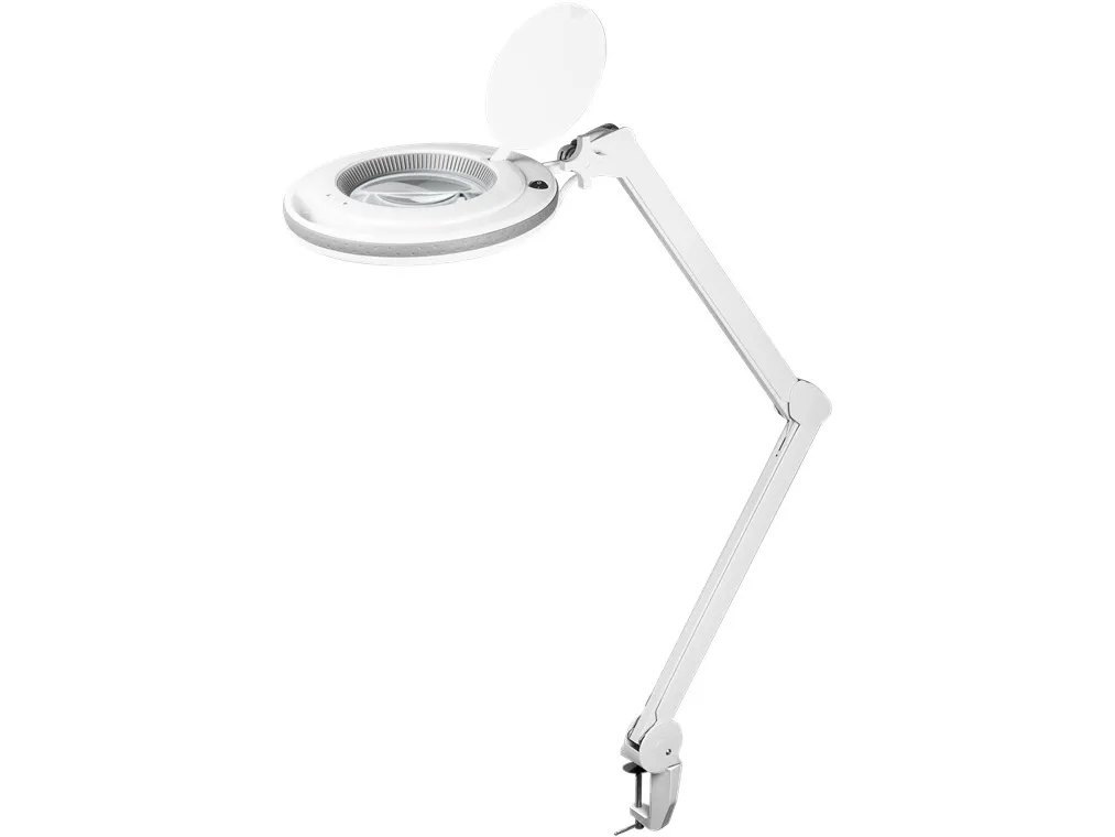 LED Magnifying Lamp with Clamp, 9 W