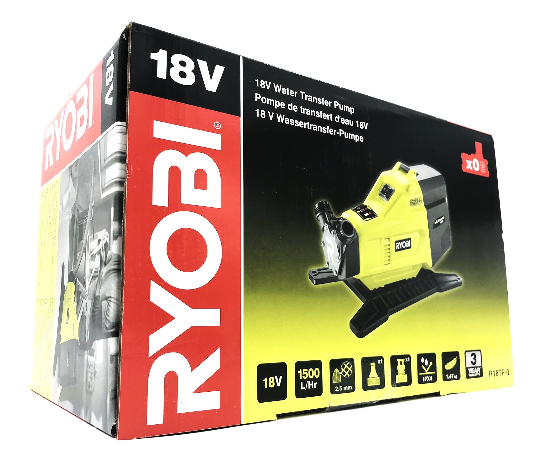 Ryobi Pompa Wodna 18V R18TP-0 (5133003934)