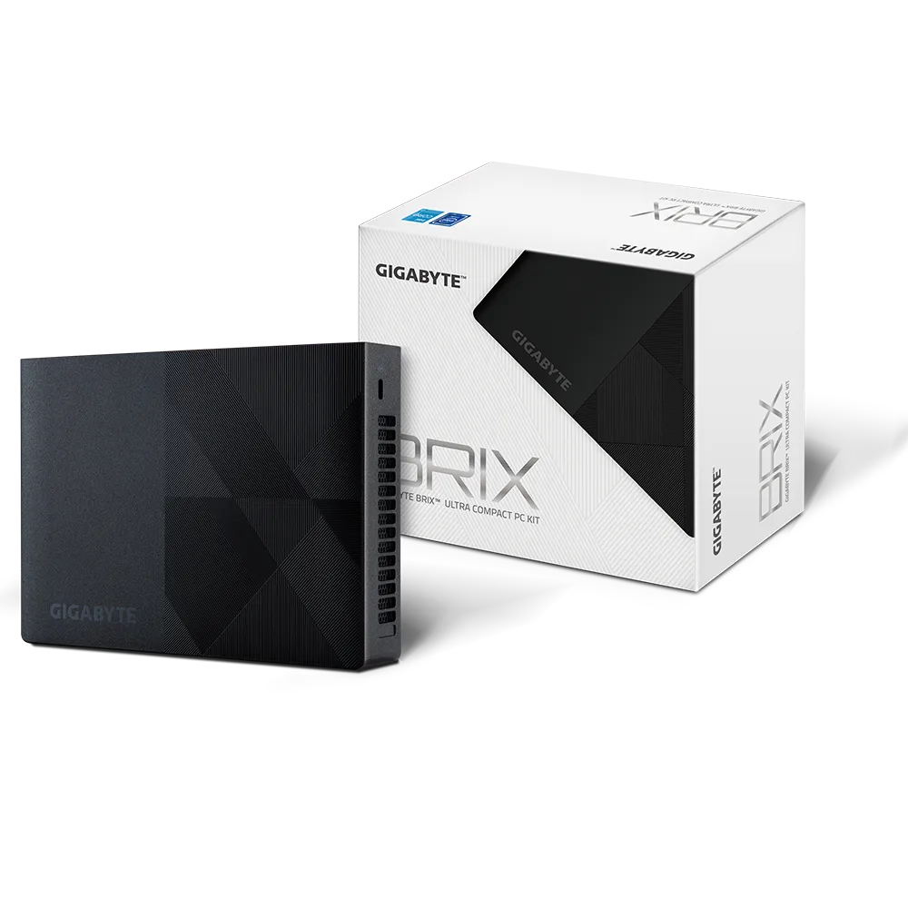 Gigabyte BRIX GB-BNIP-N100 Mini PC N100 0GB No-OS