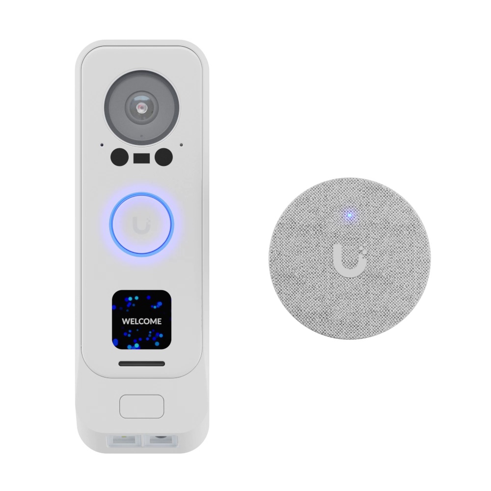 Ubiquiti UniFi G4 Doorbell Professional PoE Kit Smart dørklokke og klokkespil