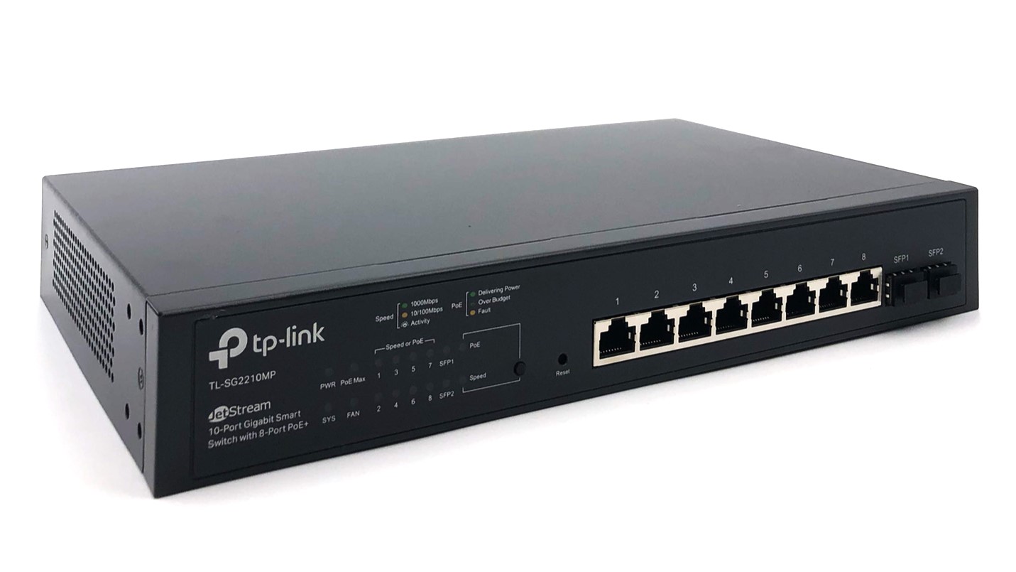 TP-Link JetStream TL-SG2210MP Switch 10-porte Gigabit PoE+