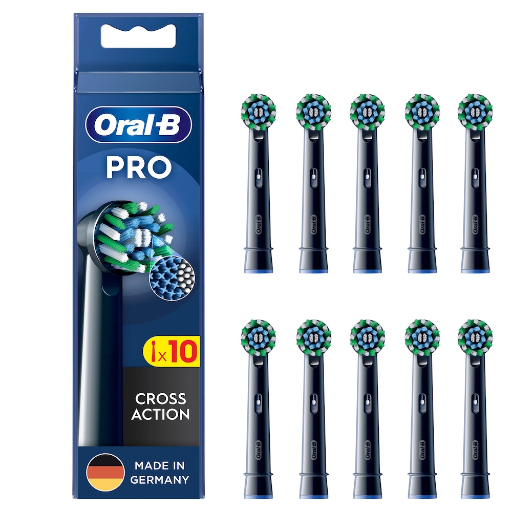 Oral-B Cross Action 4 pack Sæt til udskiftning af børstehoved 4