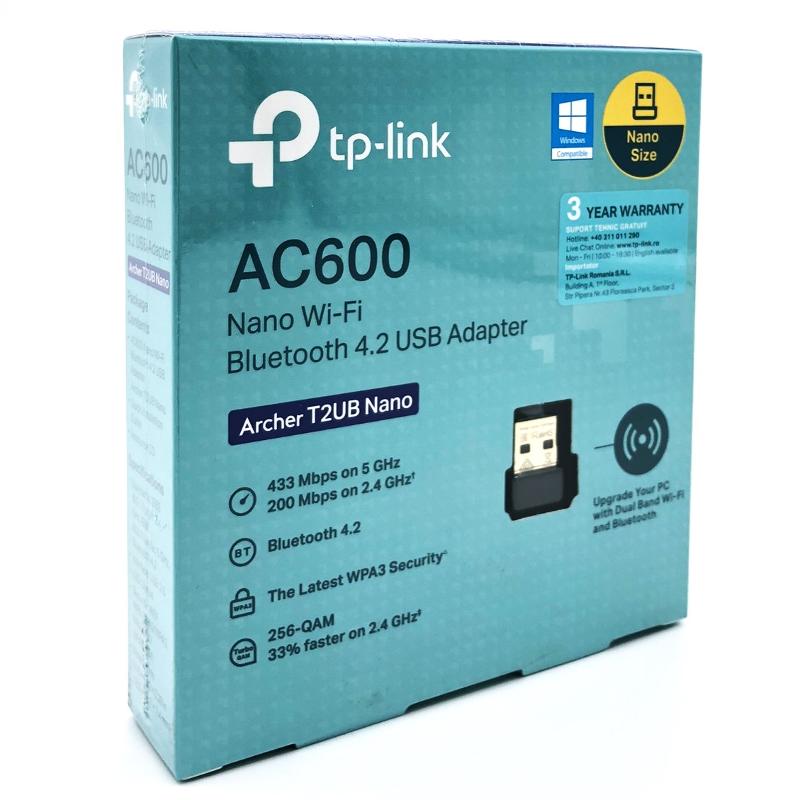 TP-Link Archer T2UB Nano V1 600Mbps