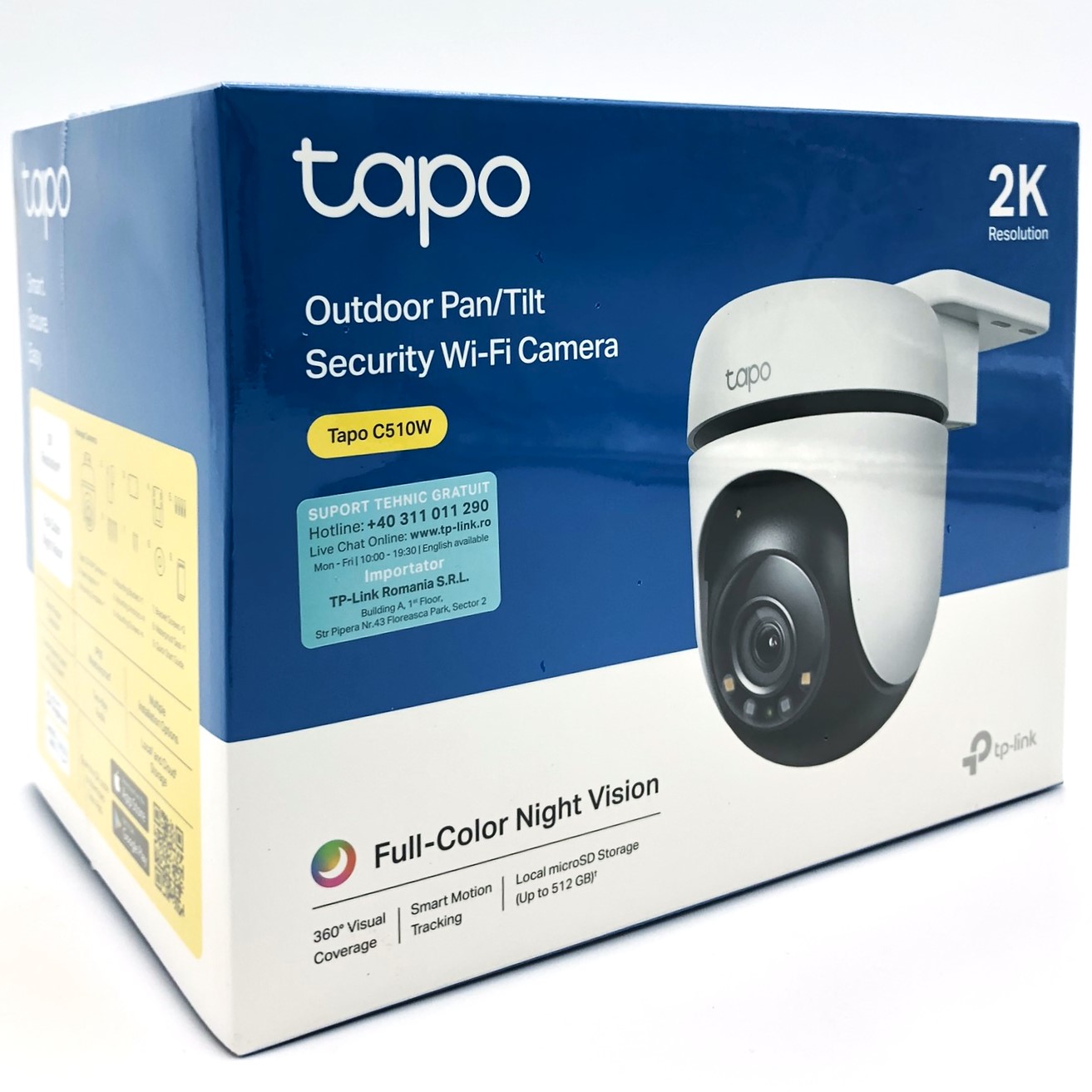 Tapo C510W V1 Netværksovervågningskamera Udendørs 2304 x 1296