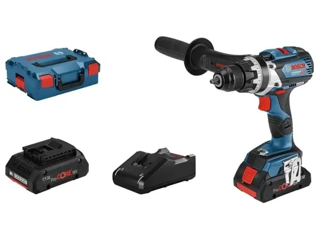 Bosch GSR 18V-110 C 18V 2 batterier inkluderet
