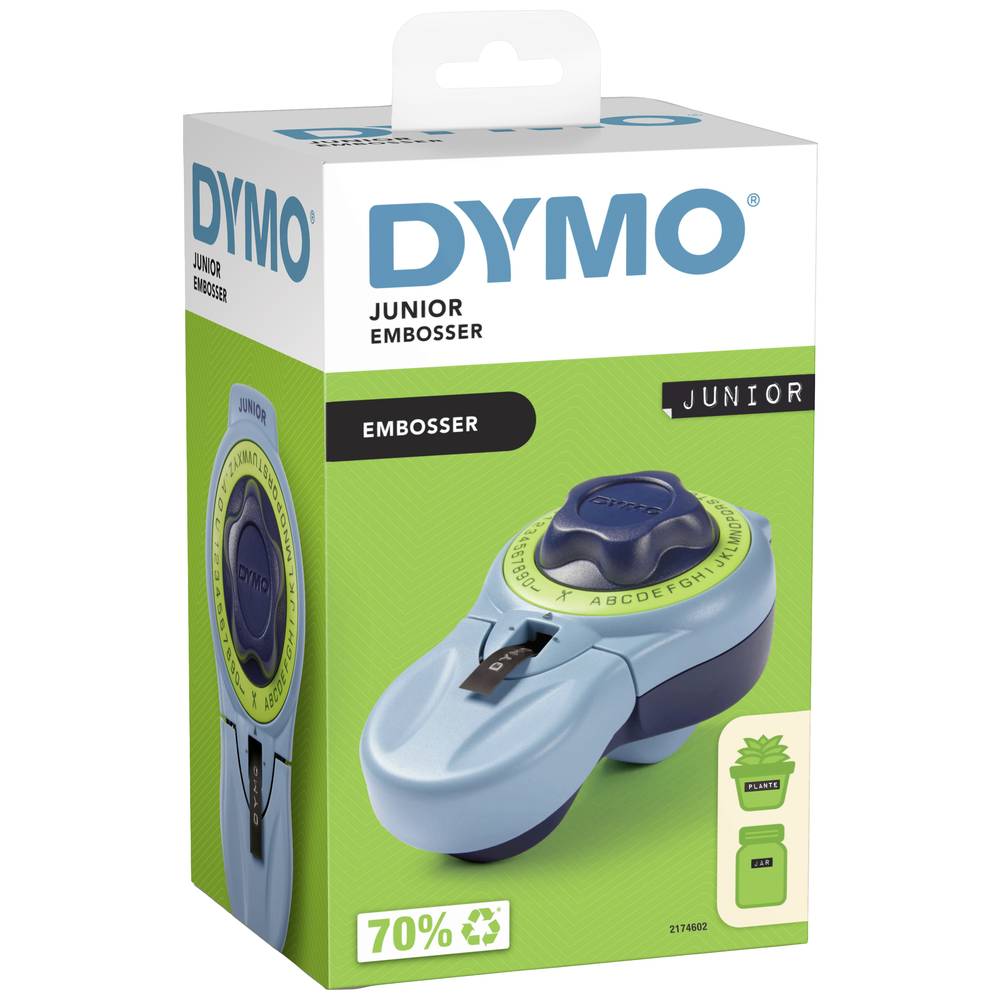 DYMO Prägegerät Junior Etikettiergerät für Zuhause