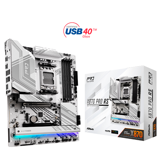 ASRock X870 Pro RS ATX Socket AM5 AMD X870