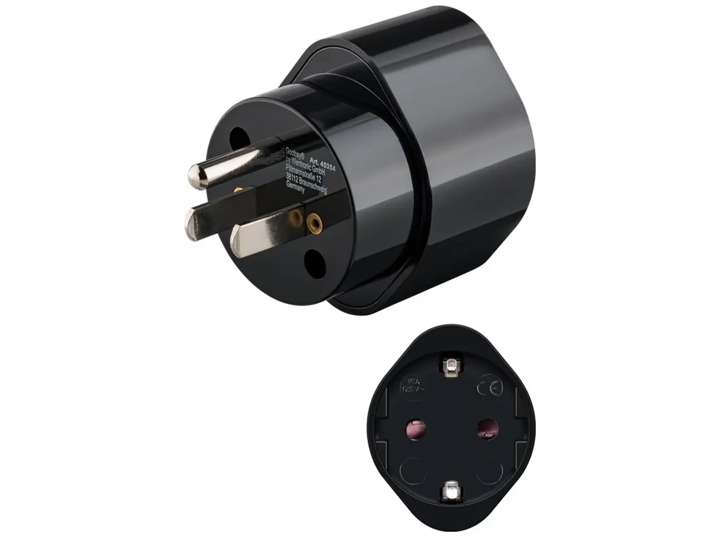 Power adapter, black
