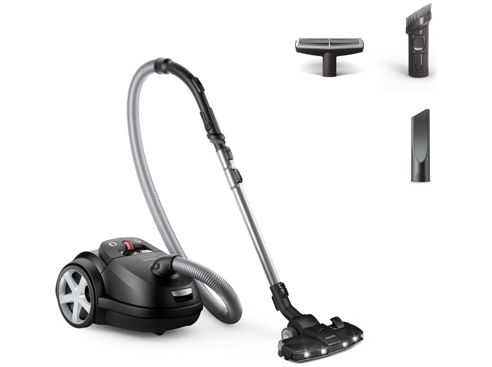 Philips Performer LED 8000 Series XD8122 Støvsuger Beholder 4liter Mørkesort