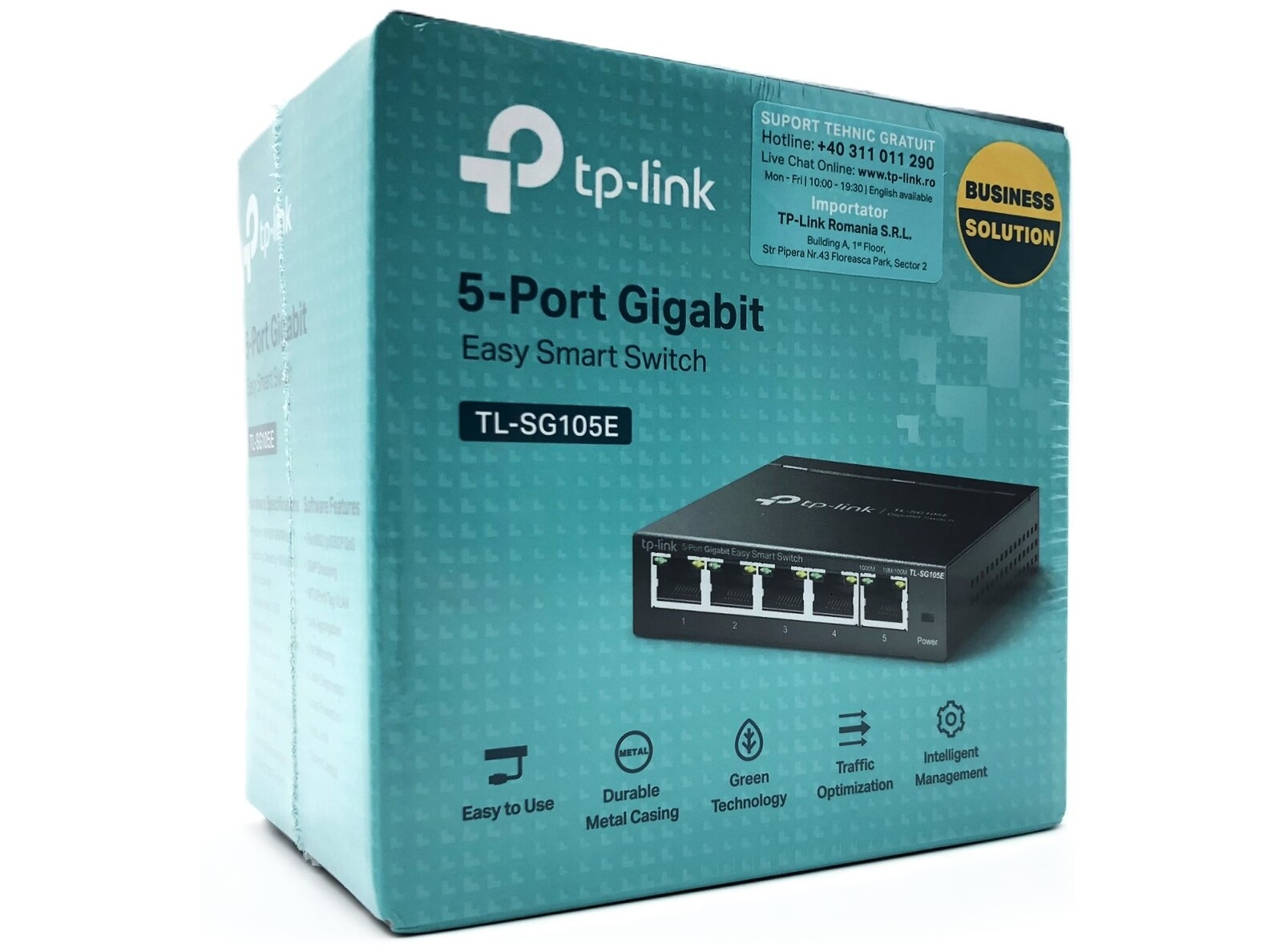 TP-Link Easy Smart TL-SG105E Switch 5-porte Gigabit