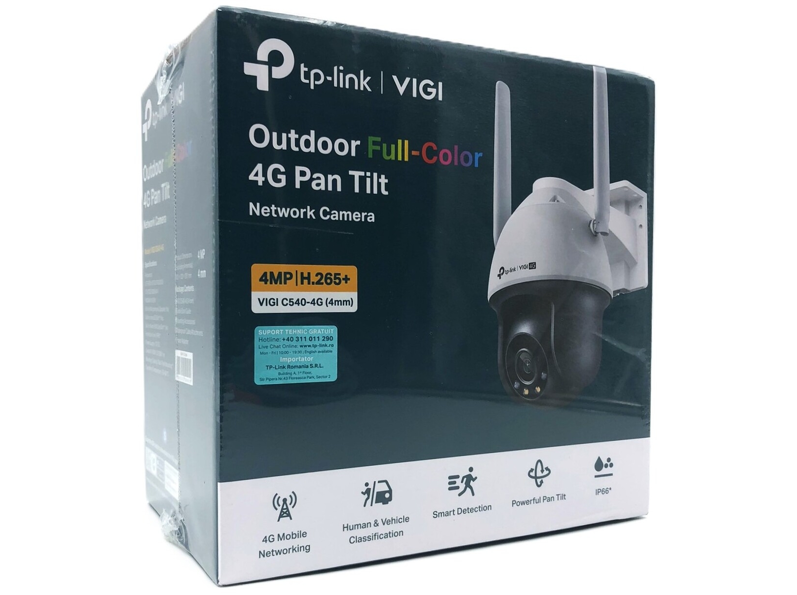 TP-Link VIGI C540-4G V1 Netværksovervågningskamera Udendørs 2560 x 1440