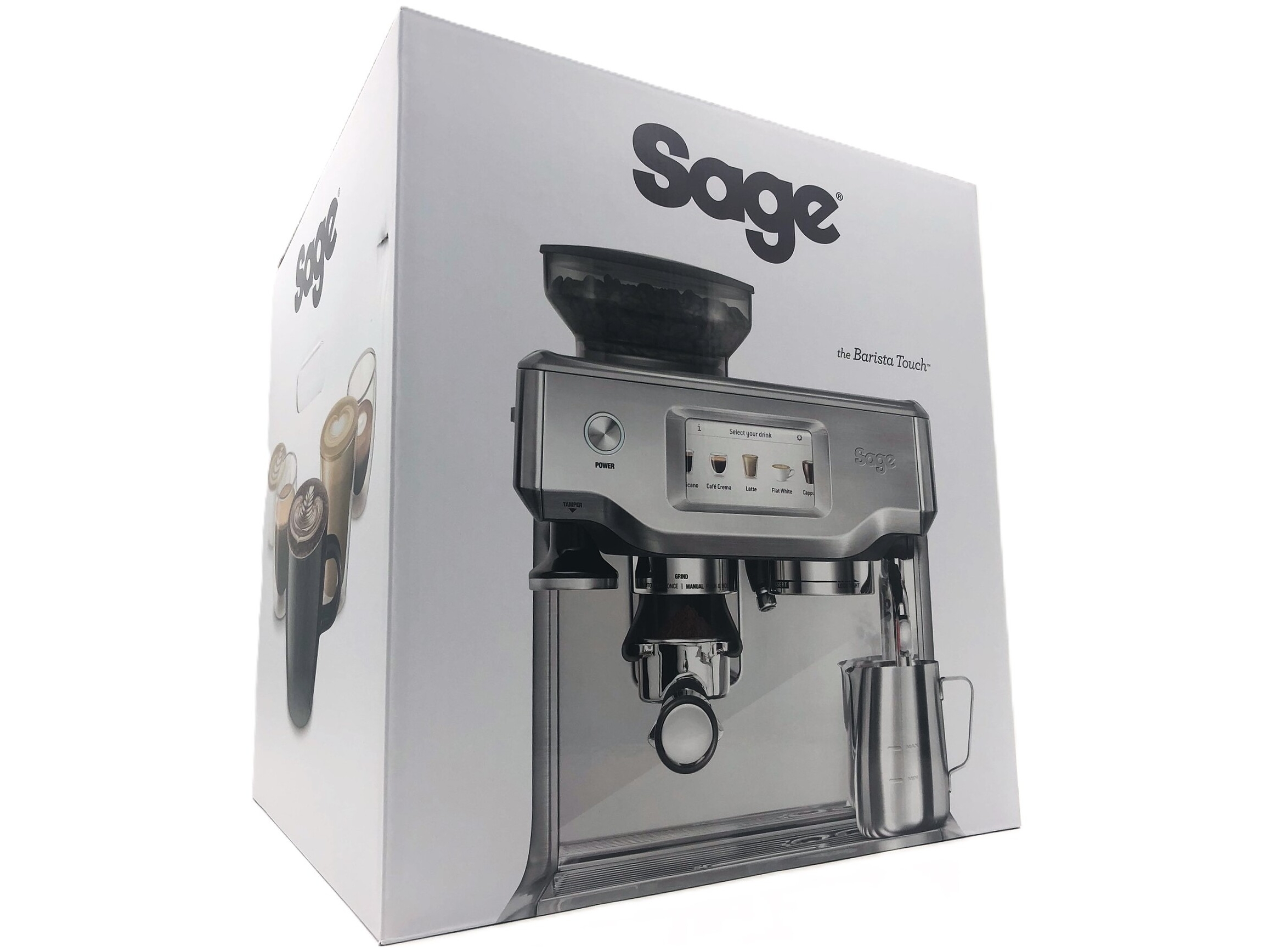 Sage SES880BSS4EEU1 the Barista Touch Automatisk kaffemaskine Børstet rustfrit stål