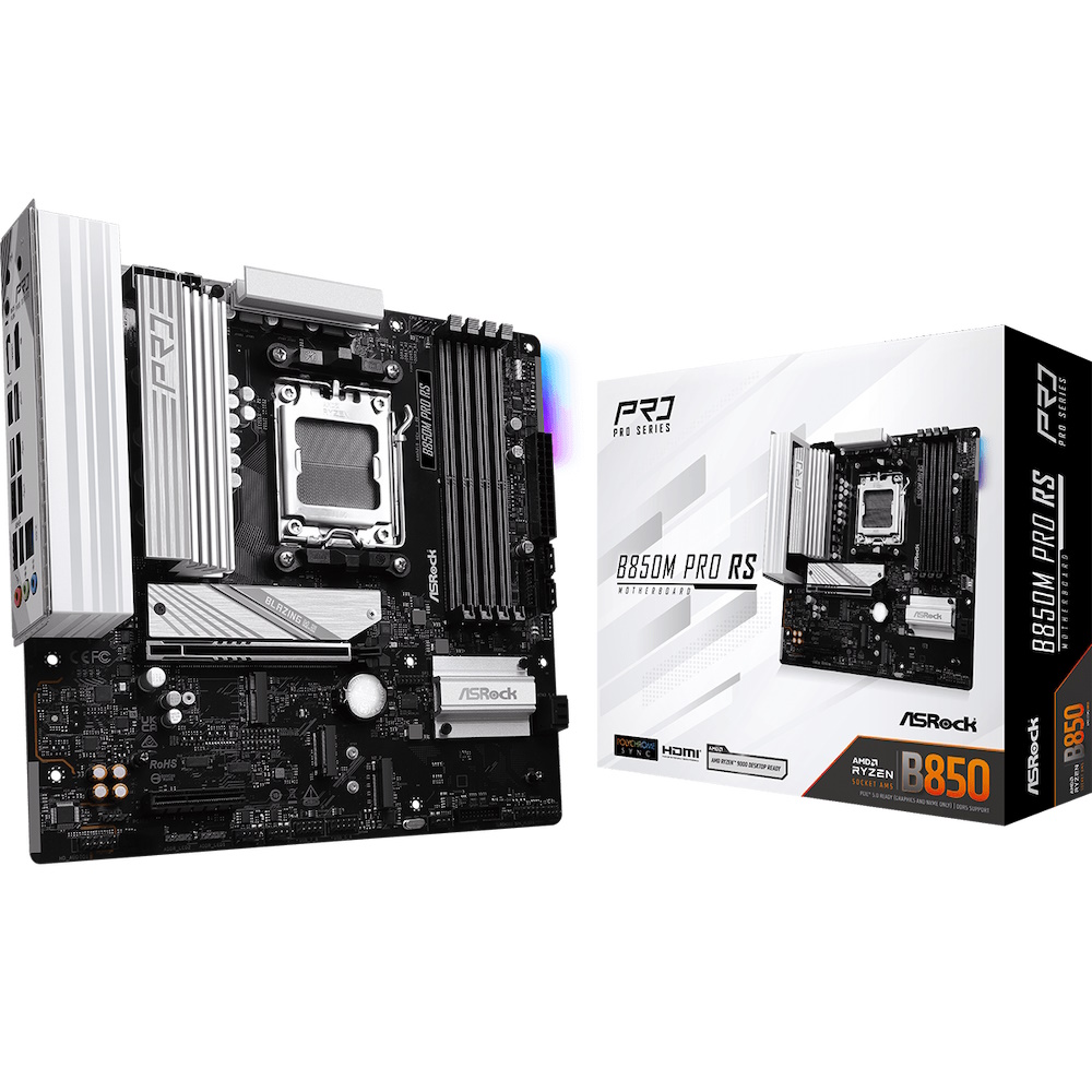 ASRock B850M PRO RS Micro ATX Socket AM5 AMD B850