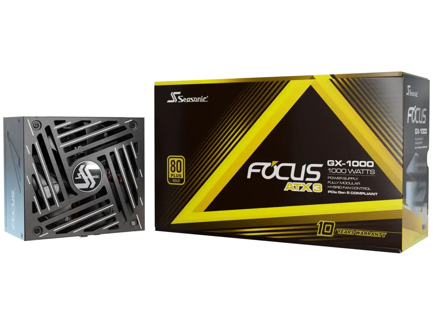 Seasonic FOCUS GX 1000 Strømforsyning 1000Watt