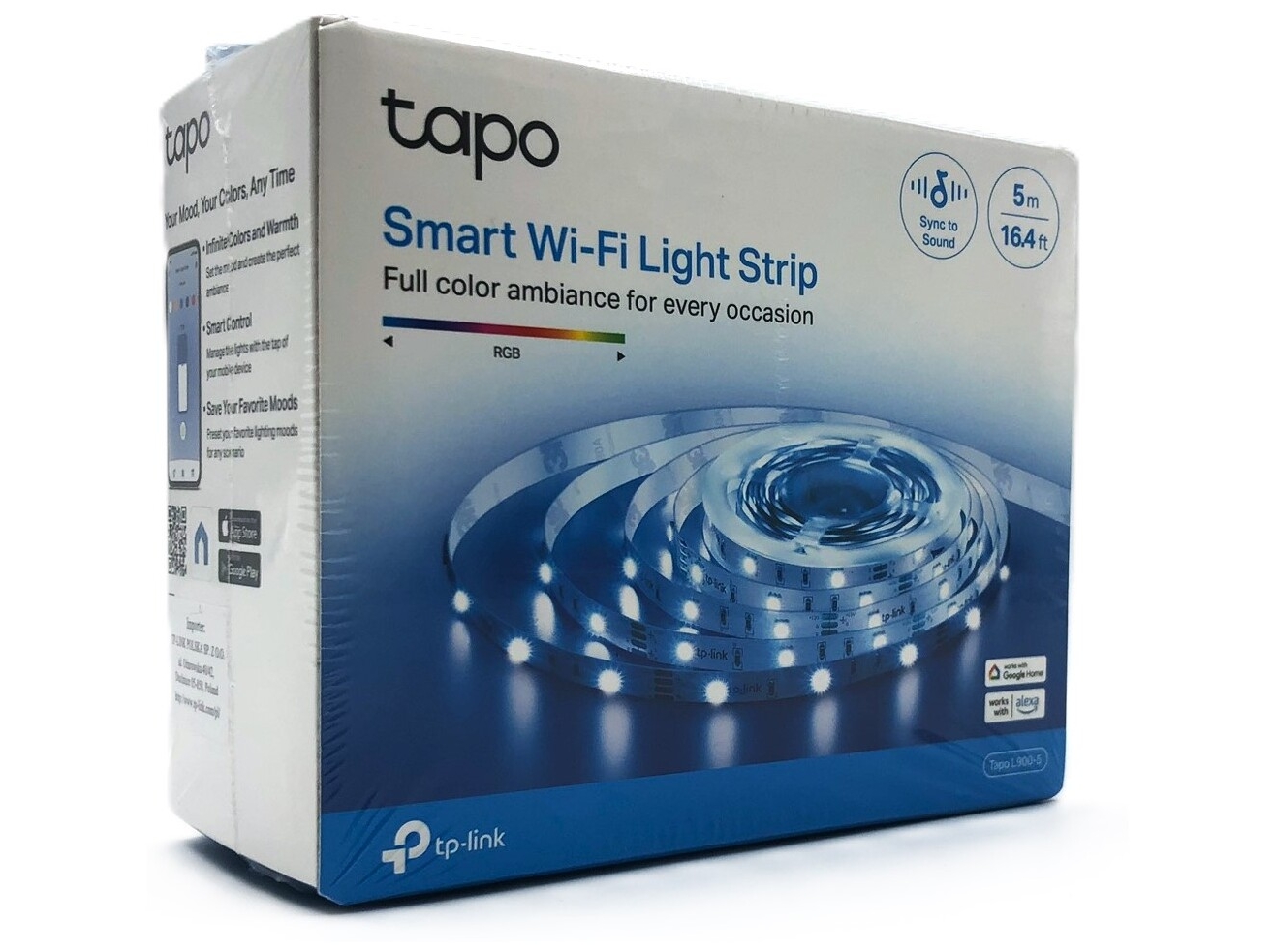 Tapo L900-5 Lysrem 13.5W 16 millioner farver