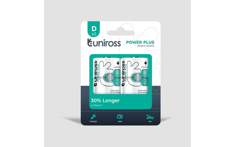 Power Plus Alkaline D/LR20 1.5V