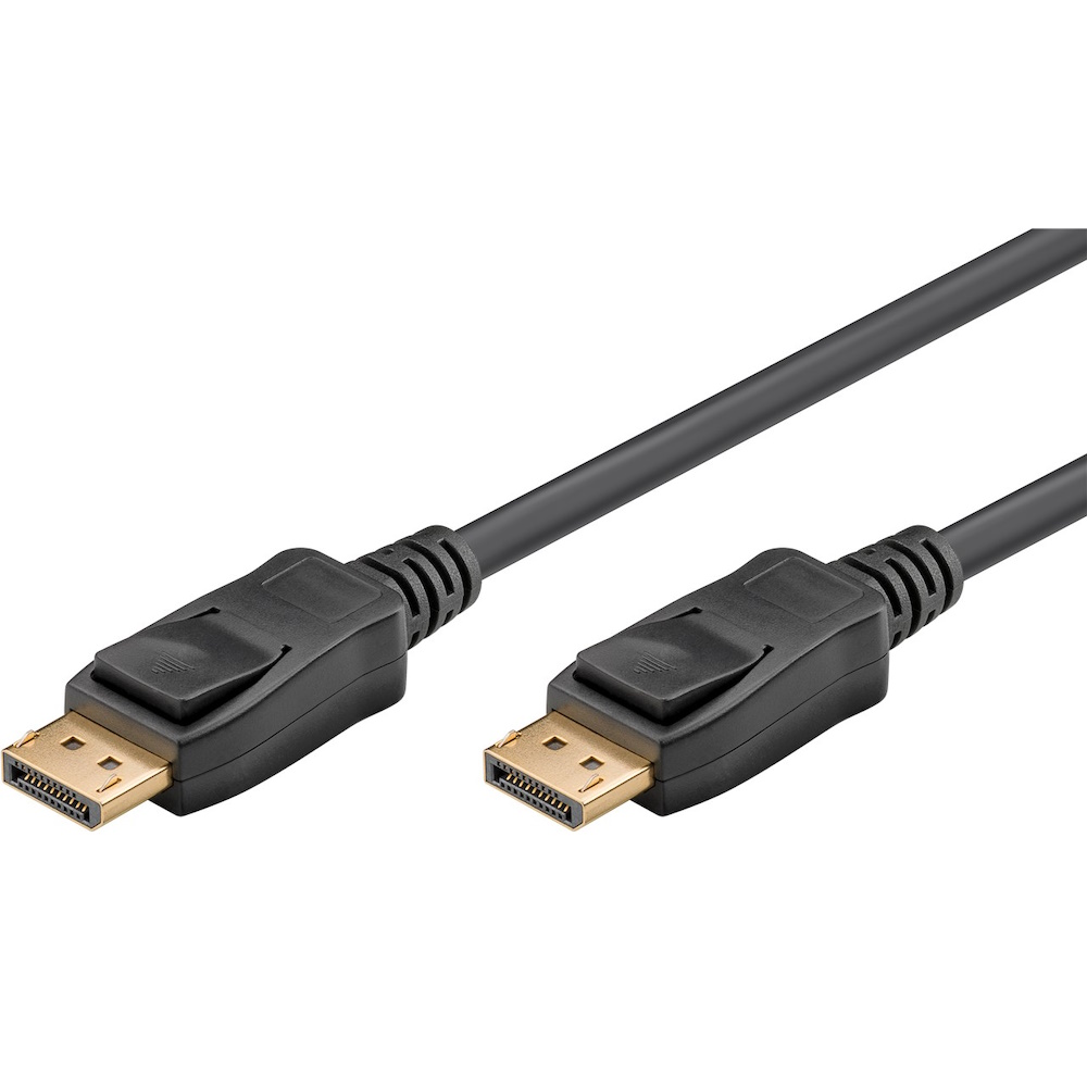 DisplayPort™ Cable 2.0, 40 Gbit/s, 2 m, black