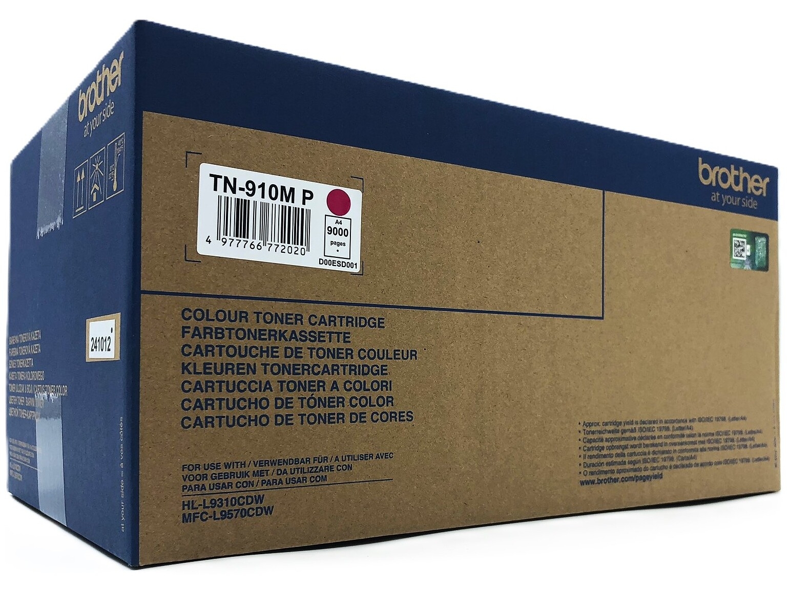 Brother TN 910MP Magenta 9000 sider