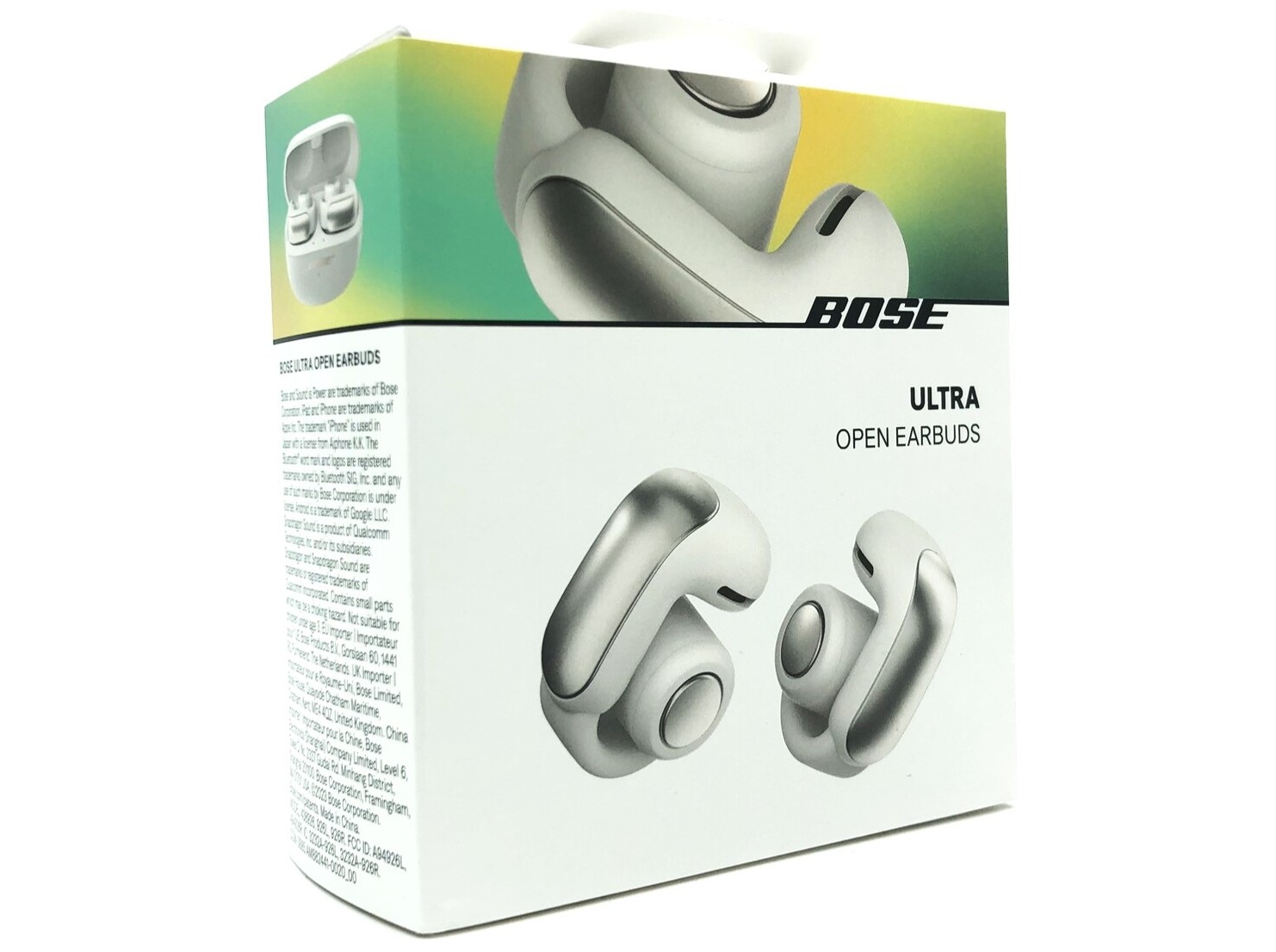 Bose Ultra Open Trådløs Ægte trådløse øretelefoner Hvid