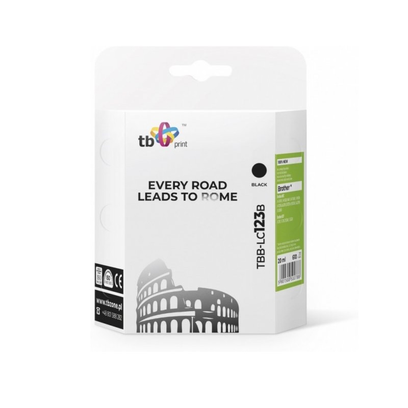 !Ink for Brother LC123 TBB-LC123B BK